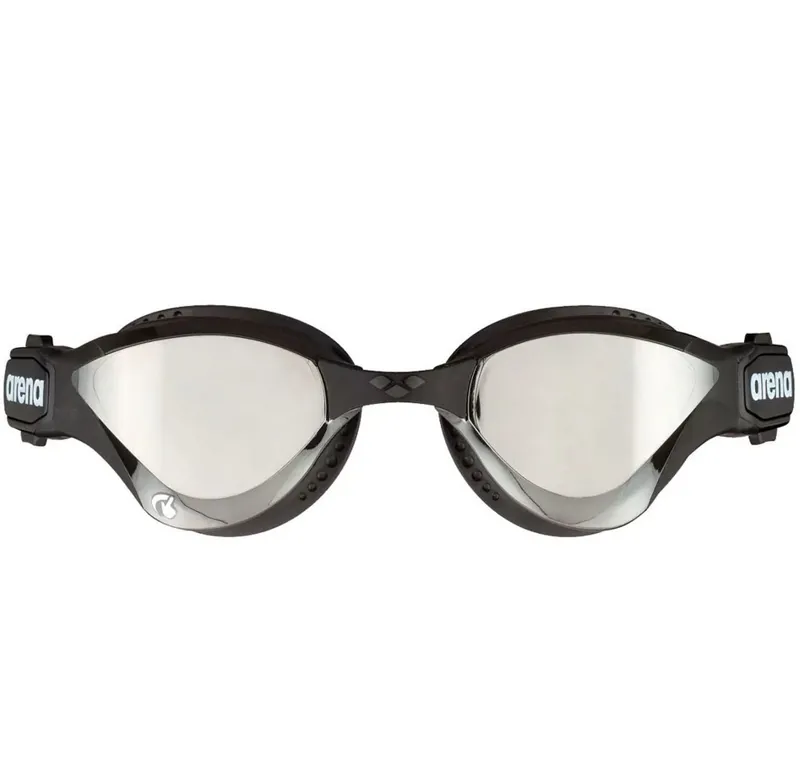 Arena Cobra Tri Swipe Mirrored Goggles Silver/Black-1
